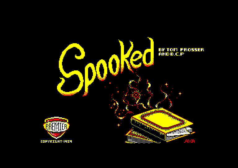 screenshot du jeu Amstrad CPC Spooked