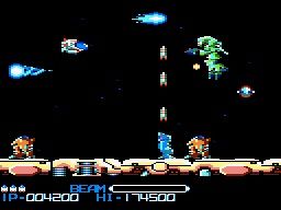 image du remake du jeu Amstrad CPC R-Type par Easter egg